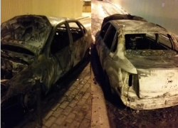 Полиция возбудила уголовное дело после сожжения машины в Воронеже 