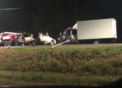 Последствия жуткого смертельного ДТП на воронежской трассе сняли на фото