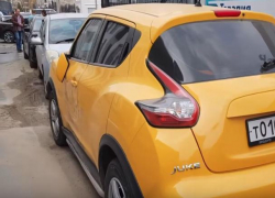 Наглый разворот воронежской мажорки попал на видео