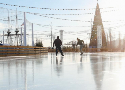 Дату торжественного открытия катка на «Адмиралтейке» озвучил мэр Воронежа