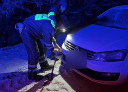 Настоящее волшебство случилось с водителем за считанные минуты до Нового года в Воронежской области 