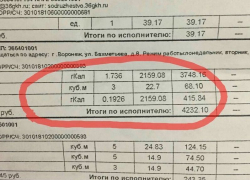 Коммунальщики Воронежа объяснили астрономические суммы за ЖКХ