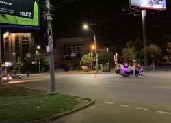 Maserati эпично перевернула на крышу RAV4 в Воронеже