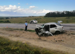 Появилось видео, снятое сразу после смертельного ДТП в Воронежской области 