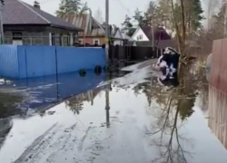 Глубокий водоем из грунтовых вод разлился по Воронежской области