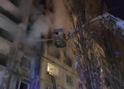 Опубликовано видео последствий взрыва на Хользунова в Воронеже