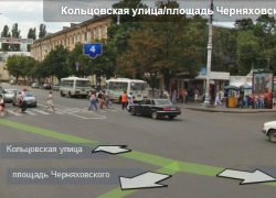 В Воронеже ПАЗик сбил женщину у ЖД вокзала