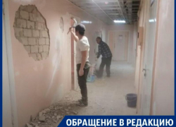 Печально известная воронежская поликлиника отличилась «ненормальным» ремонтом