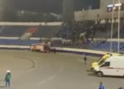 Опубликовано видео тушения фанатов "Факела" в Воронеже