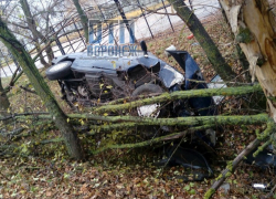 Воронежец превратил иномарку в груду металла и уехал с места ДТП на автобусе 