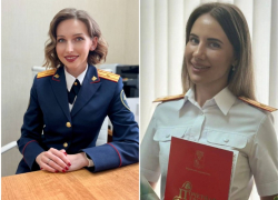 Красавицами в погонах похвастались в воронежском Следственном комитете