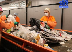 Мусоросортировочный полигон за 38 млн рублей запустили в Воронежской области