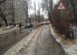  Рухнувшее дерево подбило ВАЗ в Воронеже