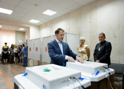 Алексей Гордеев проголосовал на выборах губернатора Воронежской области
