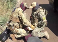 Опубликованы кадры задержания украинского шпиона в Воронеже