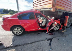 Опубликованы фото смертельного ДТП в Воронежской области