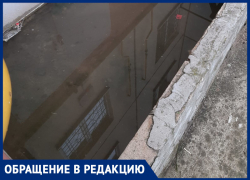 «А если нарушится фундамент?»: воронежцы бьют тревогу из-за воды в подвале