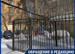 Угрожающий электропровод не пускает воронежских детей на прогулки