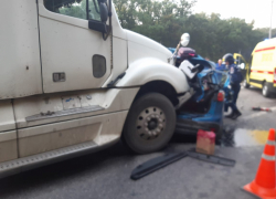 Опубликовано фото с места смертельного ДТП под Воронежем