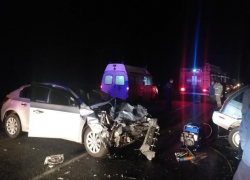Опубликованы жуткие последствия ДТП с двумя иномарками под Воронежем