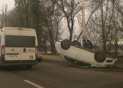 ДТП с «перевертышем» на Вогрэсовском мосту повергло воронежцев в ступор