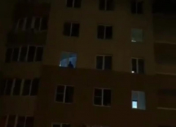 Последствия пожара на кухне сняли в Воронеже