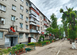 Патриотичное настроение заметили в спальном районе Воронежа 
