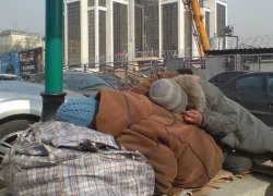 В Воронеже бомж убил товарища из-за мобильного телефона 