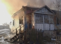 В Воронежской области на пожаре погиб мужчина 