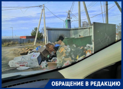 Центр воронежского села безжалостно завалило мусором 