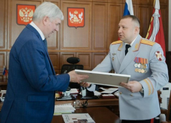 Александр Гусев стал обладателем почётной грамоты Росгвардии в Воронеже