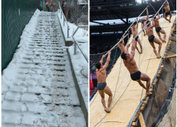 Готовая локация для телешоу стихийно появилась в историческом центре Воронежа 