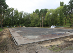 В воронежском парке «Алые паруса» появится баскетбольная площадка по стандартам NBA