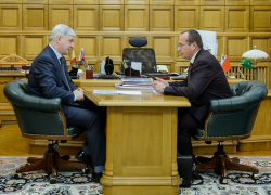 Губенатор Гусев анонсировал отставку префекта Грибановского района