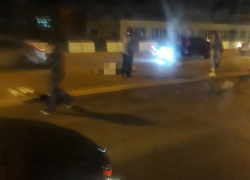 Опубликованы жуткие фото сбитой девушки на виадуке в Воронеже