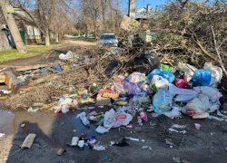 Горы мусора в Центральном районе доводят воронежцев до белого каления 
