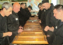 В воронежской исправительной колонии №1 состоялся турнир по нардам