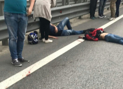 Для разбившейся на трассе пары воронежских мотоциклистов требуется кровь