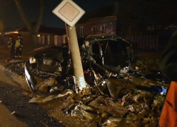 Опубликованы фото жуткой аварии на Машмете в Воронеже