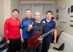 Воронежский «Буран» поддержал экс-гитарист легендарной группы «Сектор Газа»