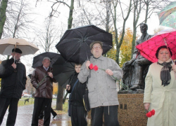 В Воронеже, несмотря на дождь, состоялся митинг в честь творчества Ивана Бунина