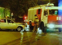 В Воронежской области при столкновении двух легковушек два человека погибли 