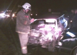 Лоб в лоб столкнулись «Лада» и «Митсубиси» под Воронежем: двое погибших 