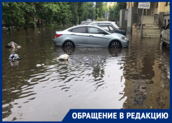 Мэрия нашла объяснение потопу после дождя в центре Воронежа