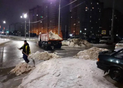  Как убирают «растаявший» Воронеж