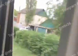 Маршруточный прокат с ветерком устроил водитель воронежцам