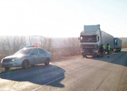 Полицейские спасли 20 тонн хурмы на воронежской трассе 