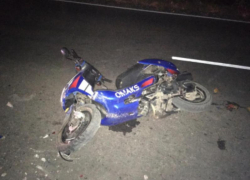 Последствия ДТП с фурой и мотоциклом показали полицейские в Воронежской области 