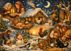 От колядок до гаданий: какие новогодние и рождественские приметы чтили наши предки 