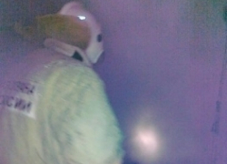 Шесть спасателей тушили загоревшийся принтер в Воронеже